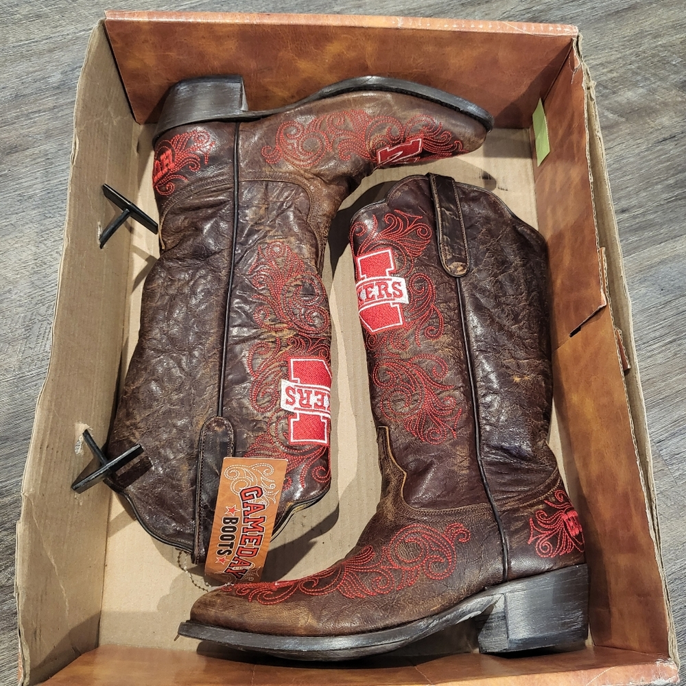 Gameday Boots Women's Boot Ladies 13 Inch University ofNebraska - Picture 6 of 9